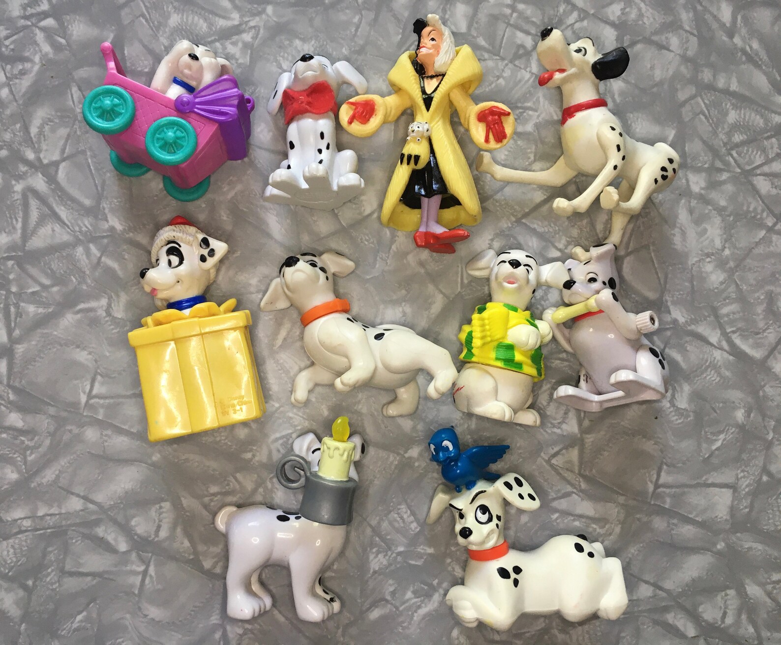 Lot of 10 101 Dalmatians McDonald's Meal Toys 1991/1996 Etsy