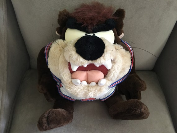 Looney Tones Taz Plush 12 Tasmanian Devil Windbraker Mini Pillow