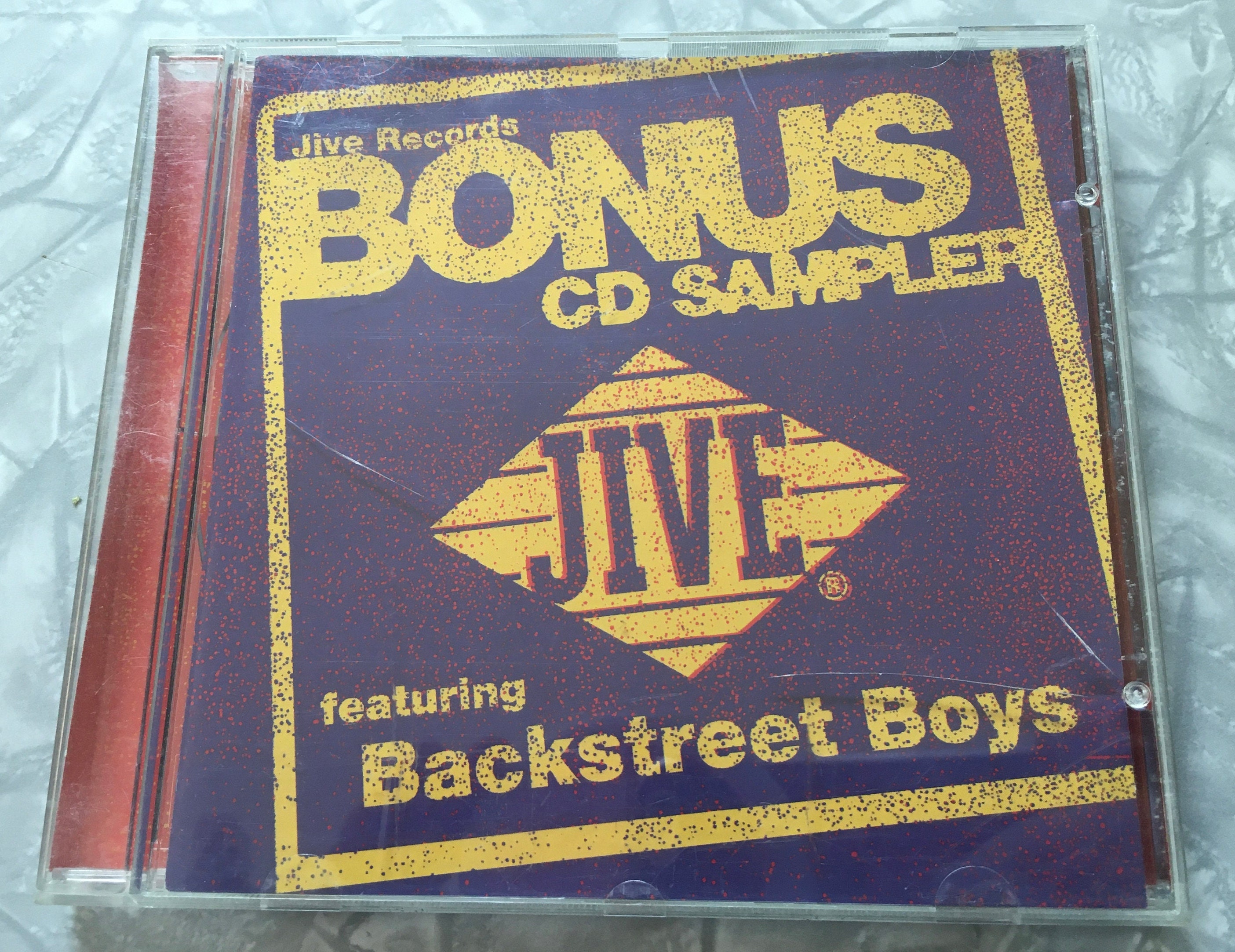 Lot of 2 1990's Boy Band Sampler Cd's Backstreet Boys Nsync