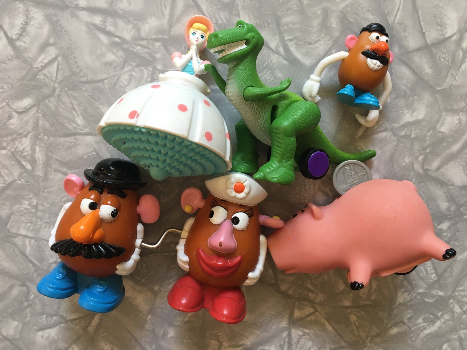 Lot of 4 90's Toy Story Burger King Kids Meal Toys Pixar Etsy