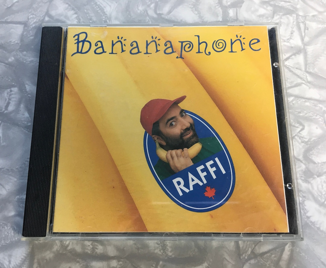 1994 Raffi banana Phone CD Children's Music Cancon Etsy