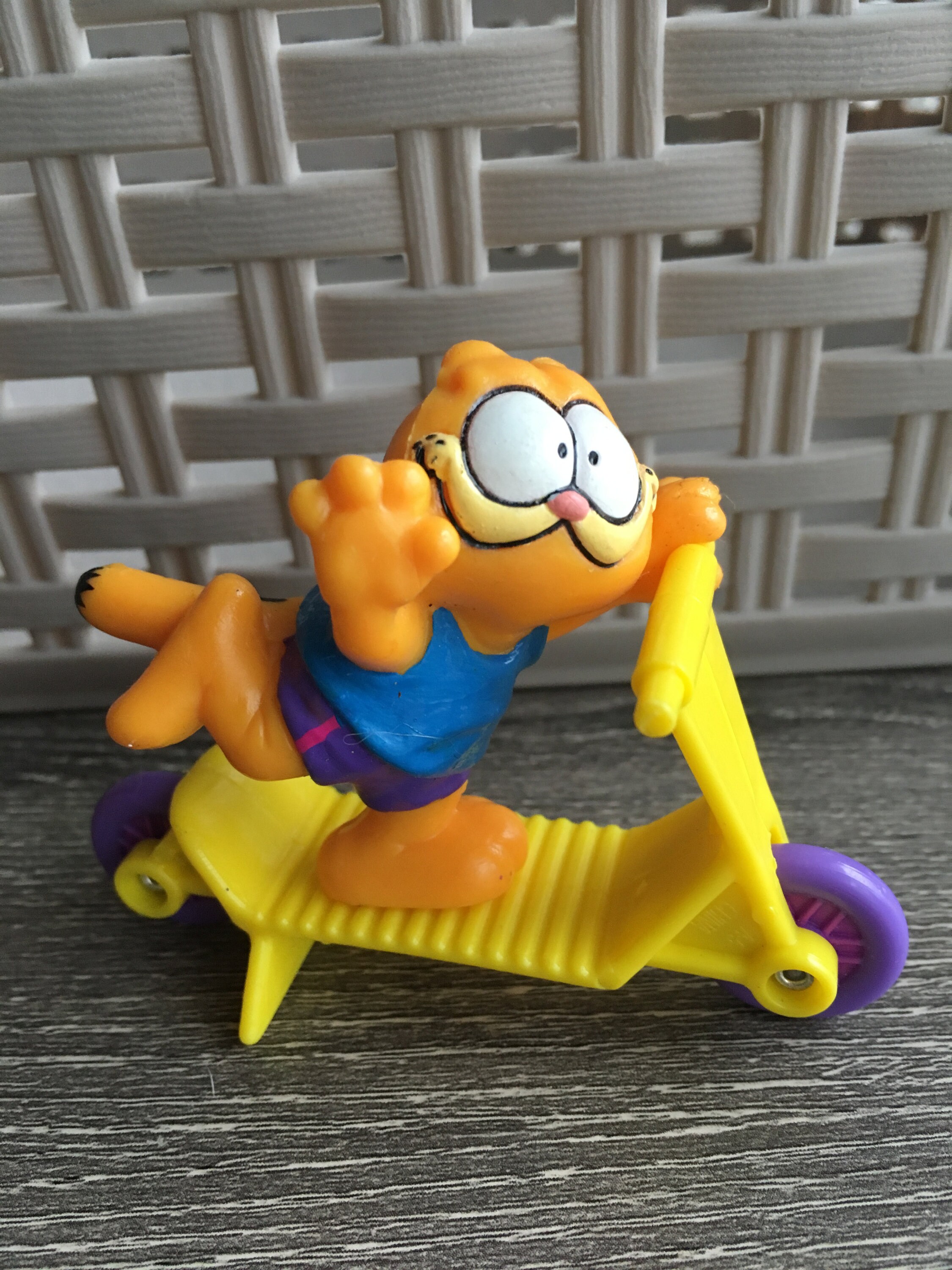 1988 McDonald's Happy Meal Toys Garfield Complete Set plus Under 3 and boxes! 