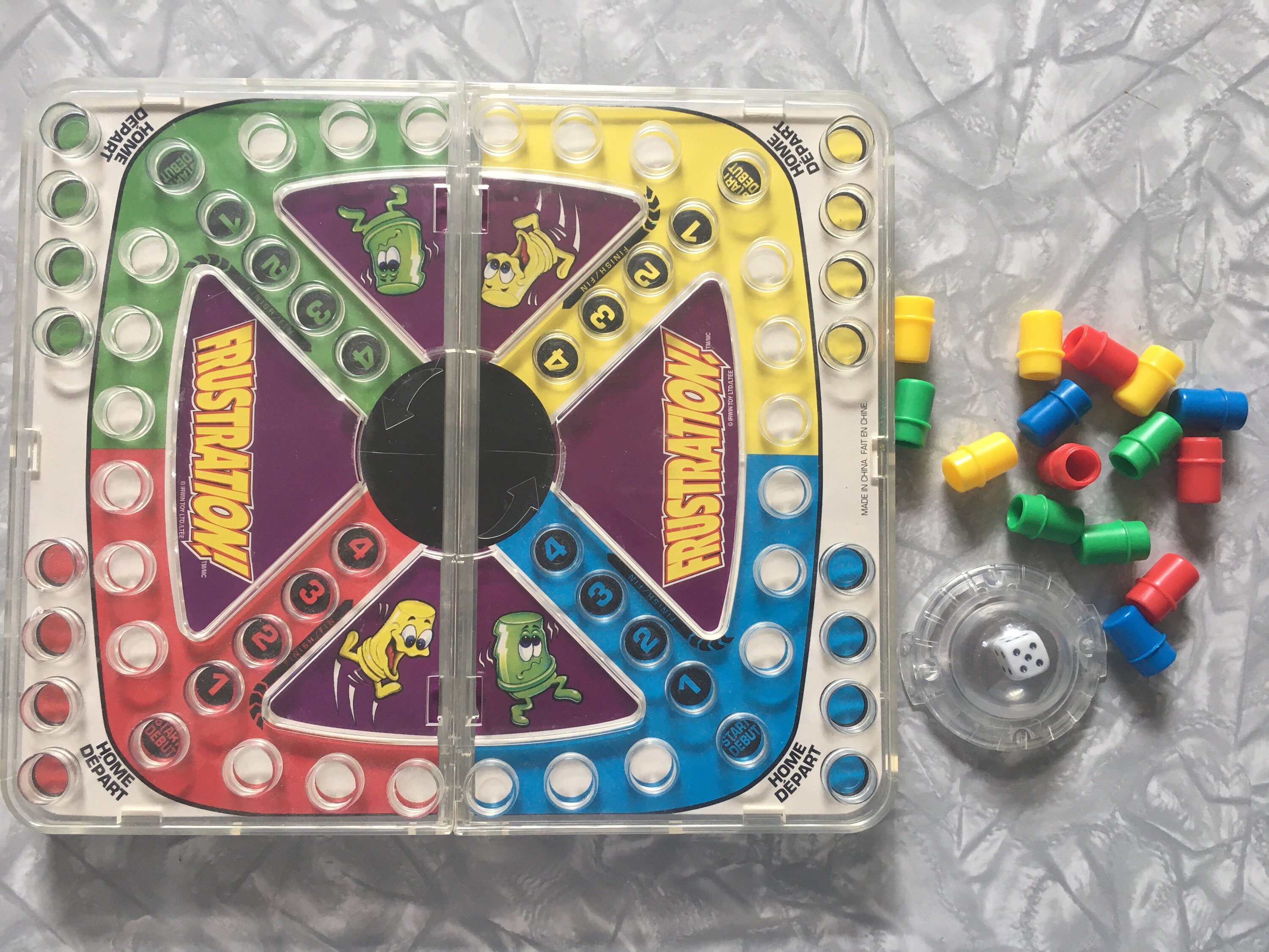 1996 Travel Frustration Board Game Irwin Toys Etsy