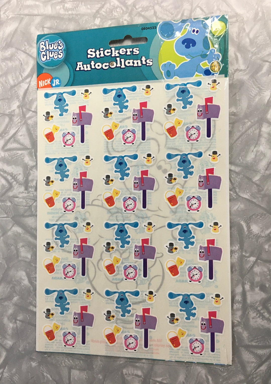 2005 Blue's Clues Sticker Mega Pack by Sandylion Made in Canada ...