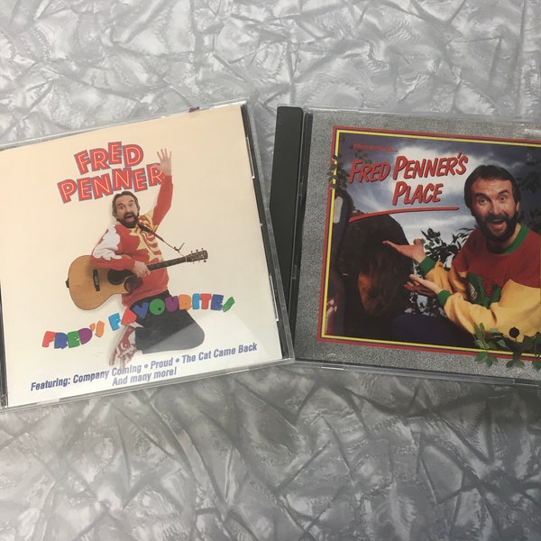 Lot of 2 1990's Fred Penner CD's - Children's Music - Kids Entertainment