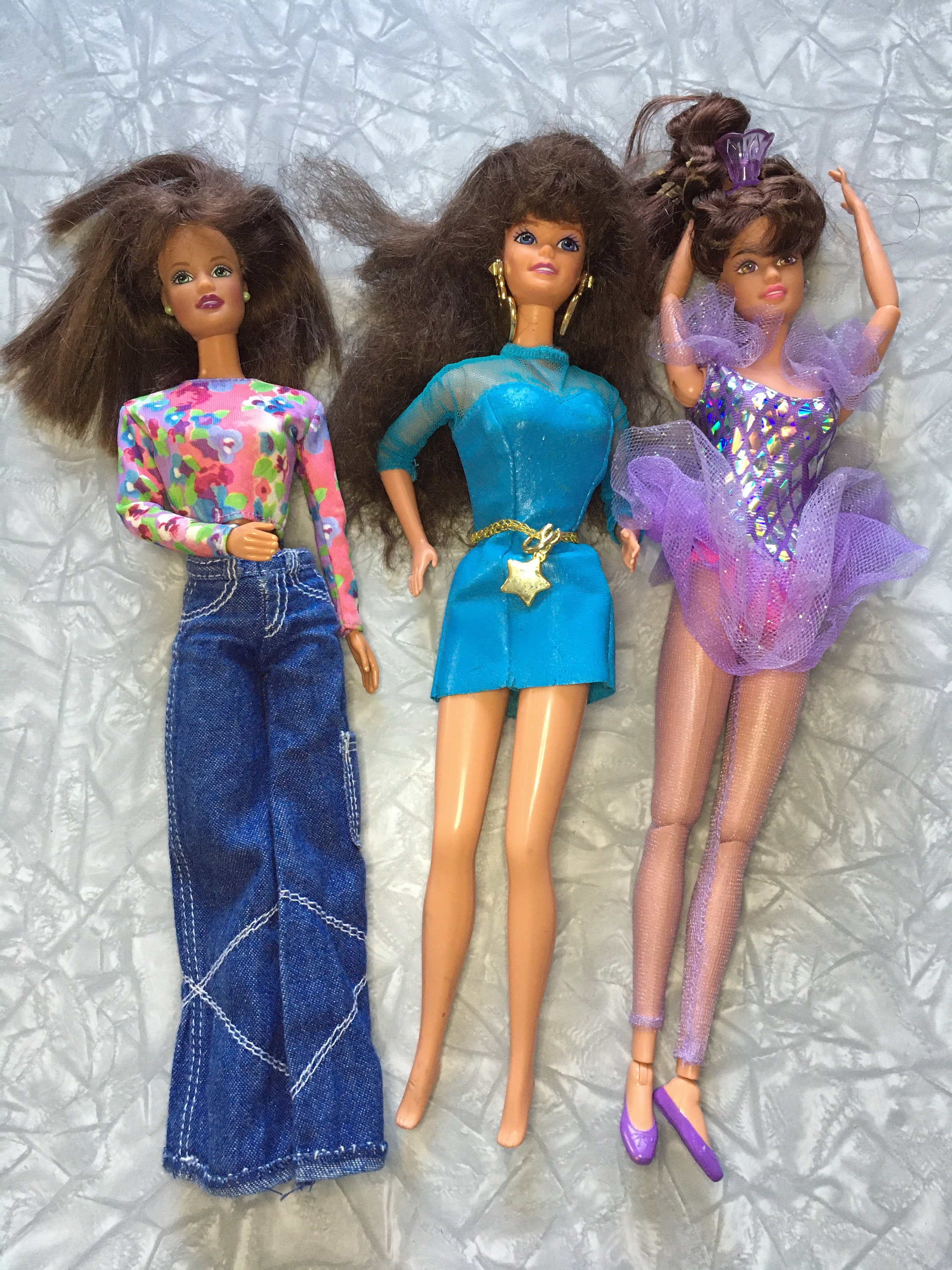 Lot of 3 1990's Barbie's Teresa Dolls Mattel - Etsy