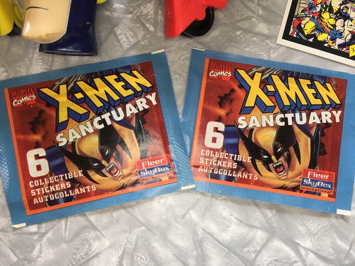 Muchos de los XMen McDonald's Happy Meal Toys Action Etsy