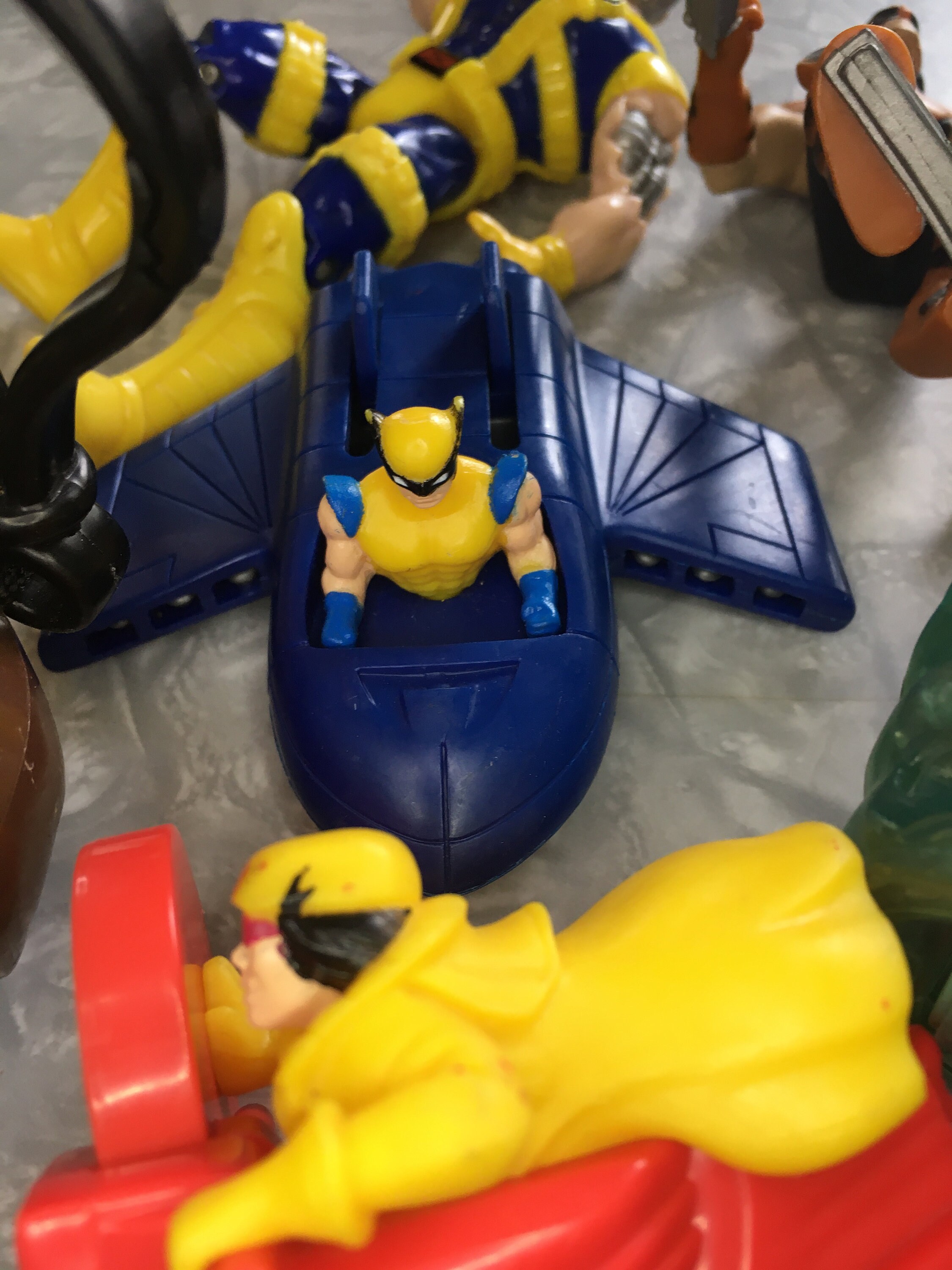 Muchos de los XMen McDonald's Happy Meal Toys Action Etsy