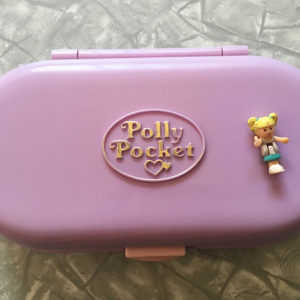 1992 Polly Pocket Stampin' School Play Set Compact