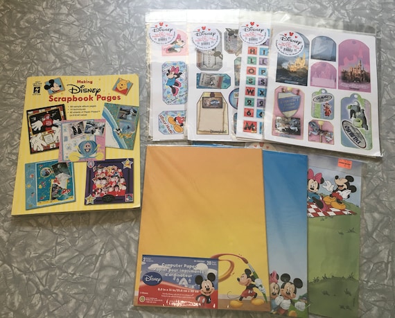 2000 making Disney Scrapbook Pages Book by Hot off the Press