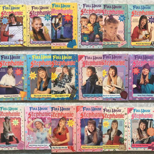 90's Full House Stephanie Tanner Series Chapter Books