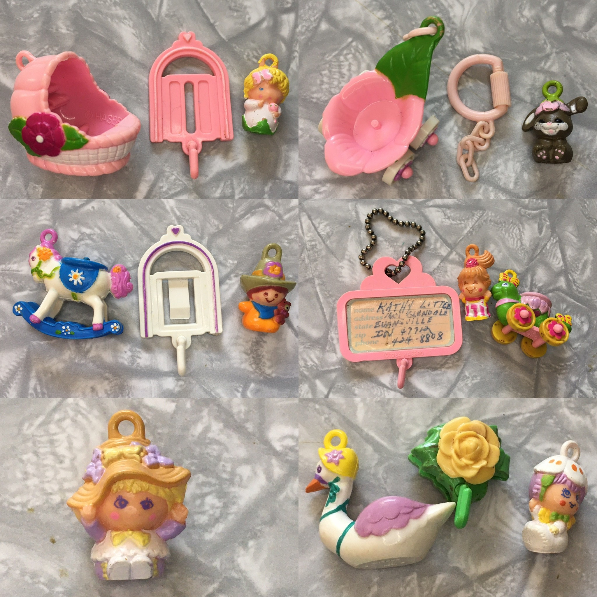 1983 Charmkins Twosome Jewellery Playmates Complete Sets
