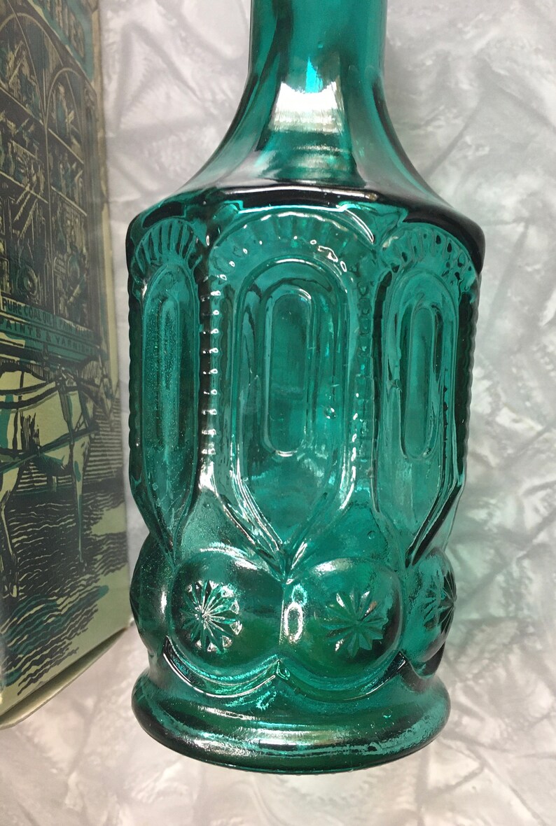 Vtg Avon Breath Fresh Mouthwash Decanter Bottle and Box Etsy