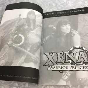 1998 Xena Princess Warrior the Official Guide to the Xenaverse by