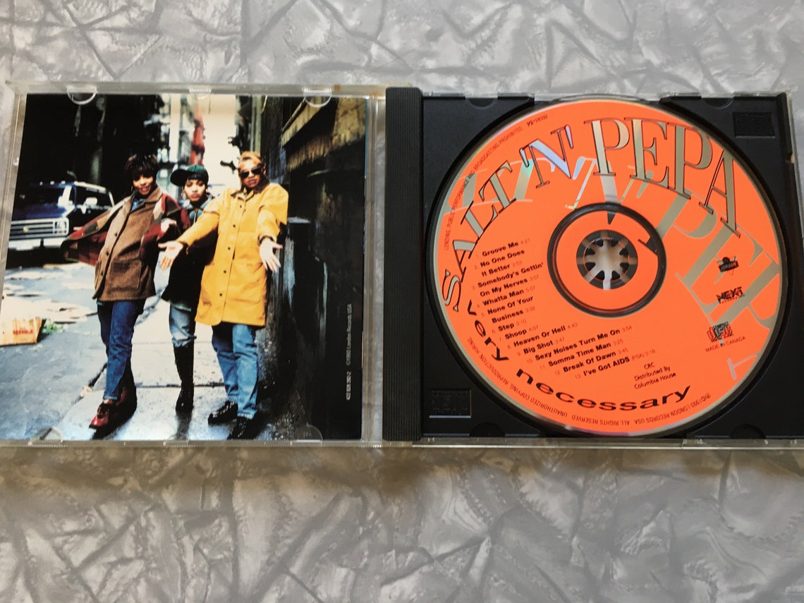 1993 Salt 'n' Pepa Very Necessary CD Etsy