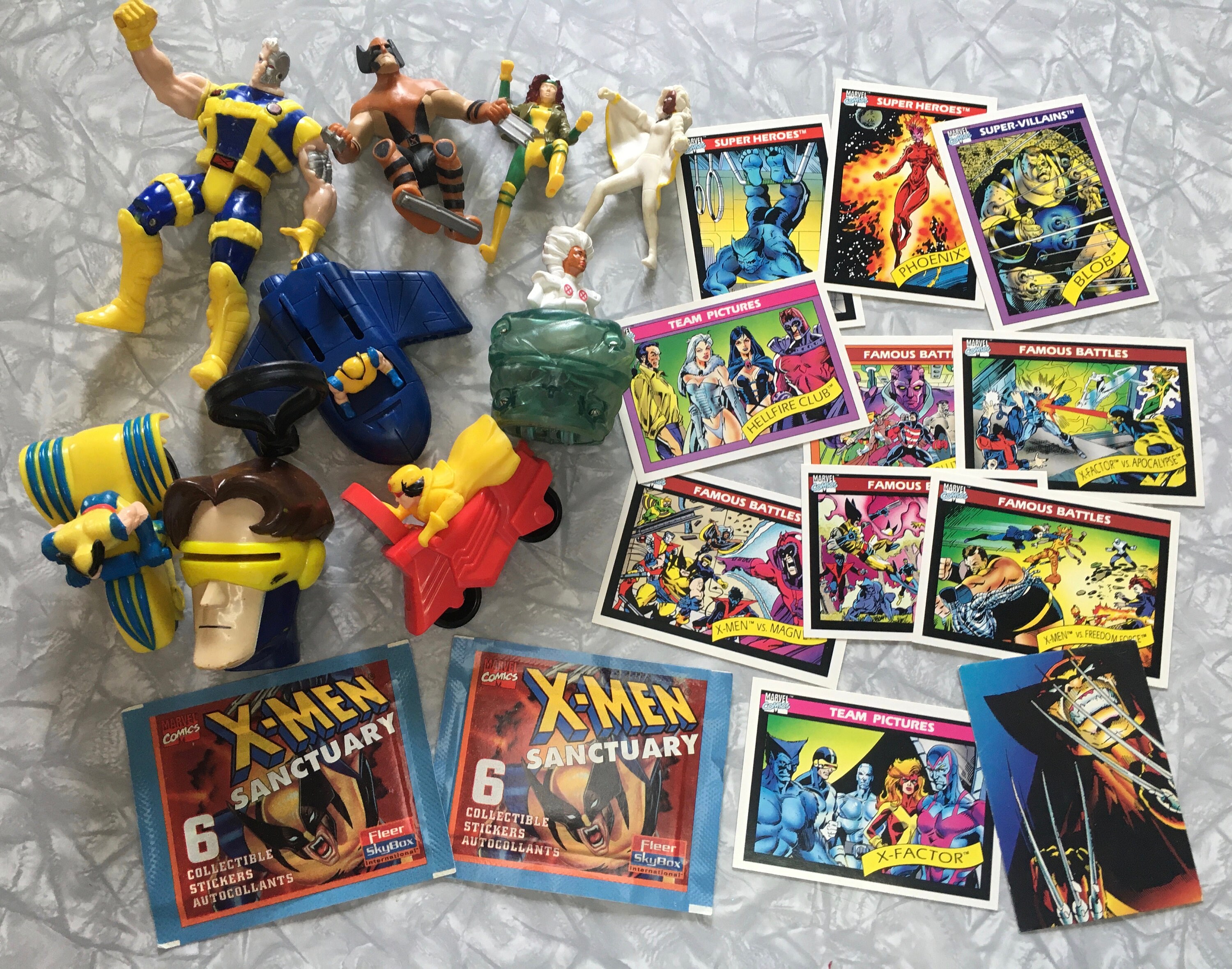 Muchos de los XMen McDonald's Happy Meal Toys Action Etsy