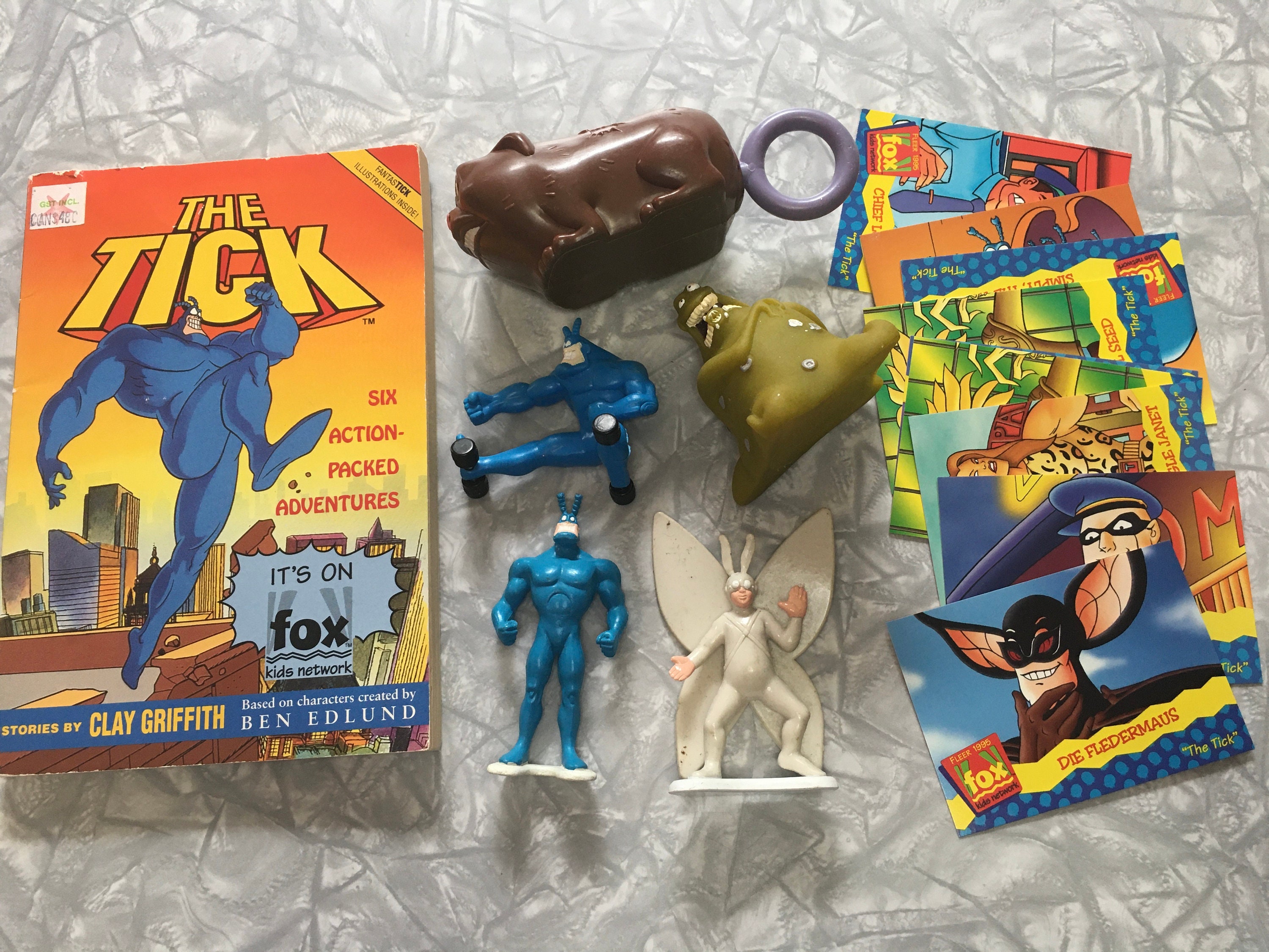 The tick action figure deals