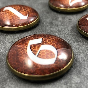 Tabletop 1 Inch (25mm) Monster Tokens #1-10 | Set of 10 | Arcanist Classic Colors
