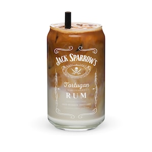 Tortugan Rum: Can-Shaped Glass
