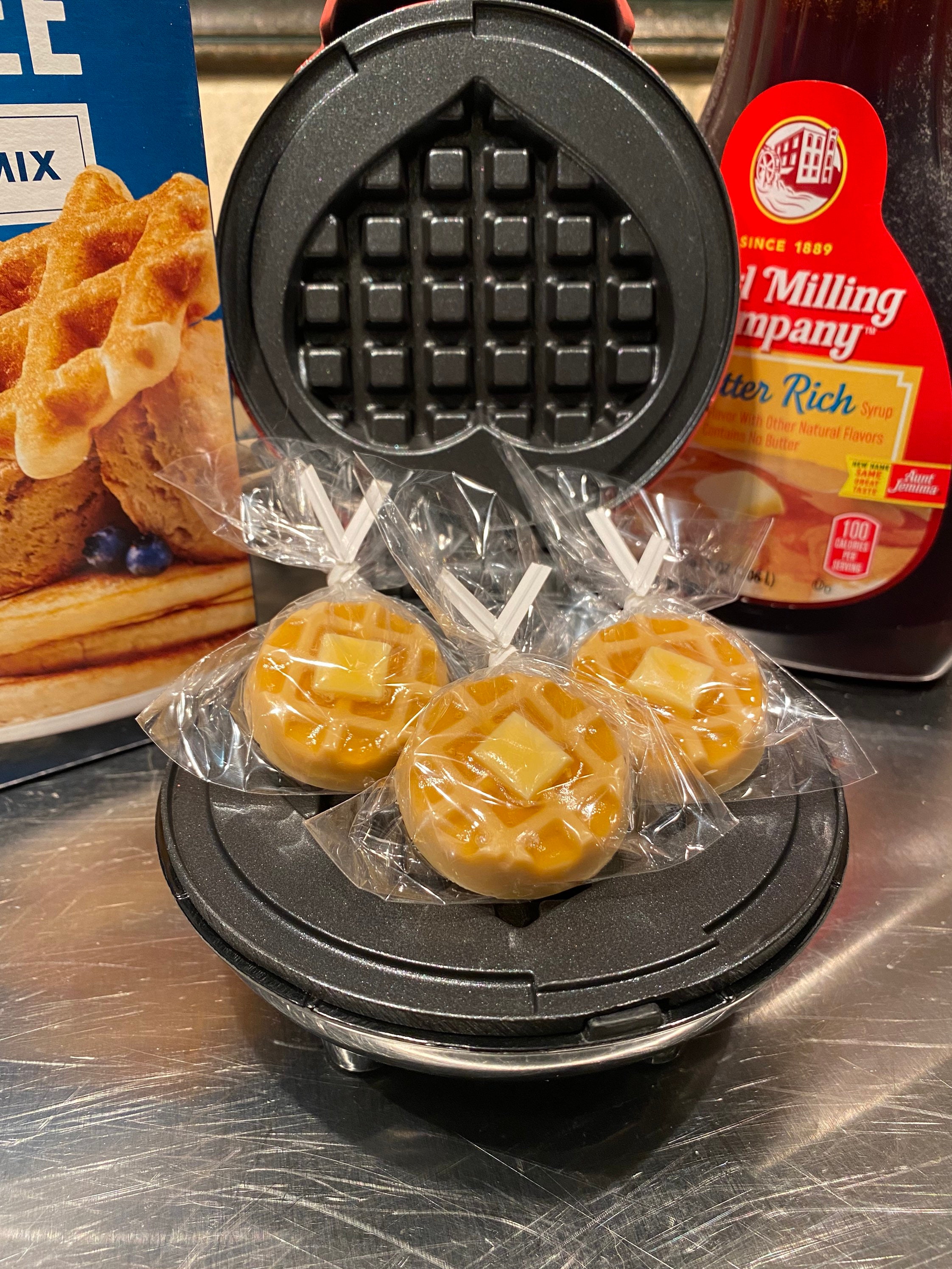 Miniature Waffle Soap Favors 15, 20, or 50 Pieces 