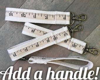 Add a handle to your zipper bag!