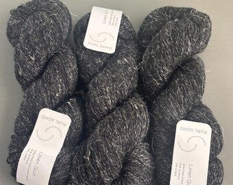 LIQUIDACIÓN - Purl Soho Linen Quill - Kettle Black - 3 madejas
