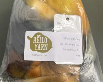 LIQUIDACIÓN - Top de lana Falkland de 113 g de Hello Yarn - Contando historias