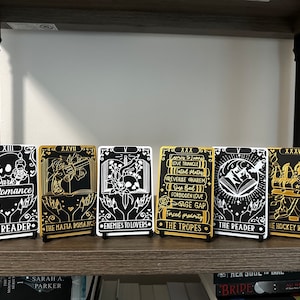 Carta del Tarot impresa en 3D, regalo decorativo para estantería