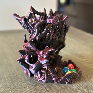 Nightmare Dice Tower D&D Custom 3D Printed Gift