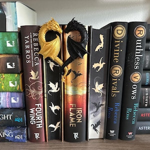Dragon Heart 3D Printed Bookshelf Decor Bookish Gift image 5