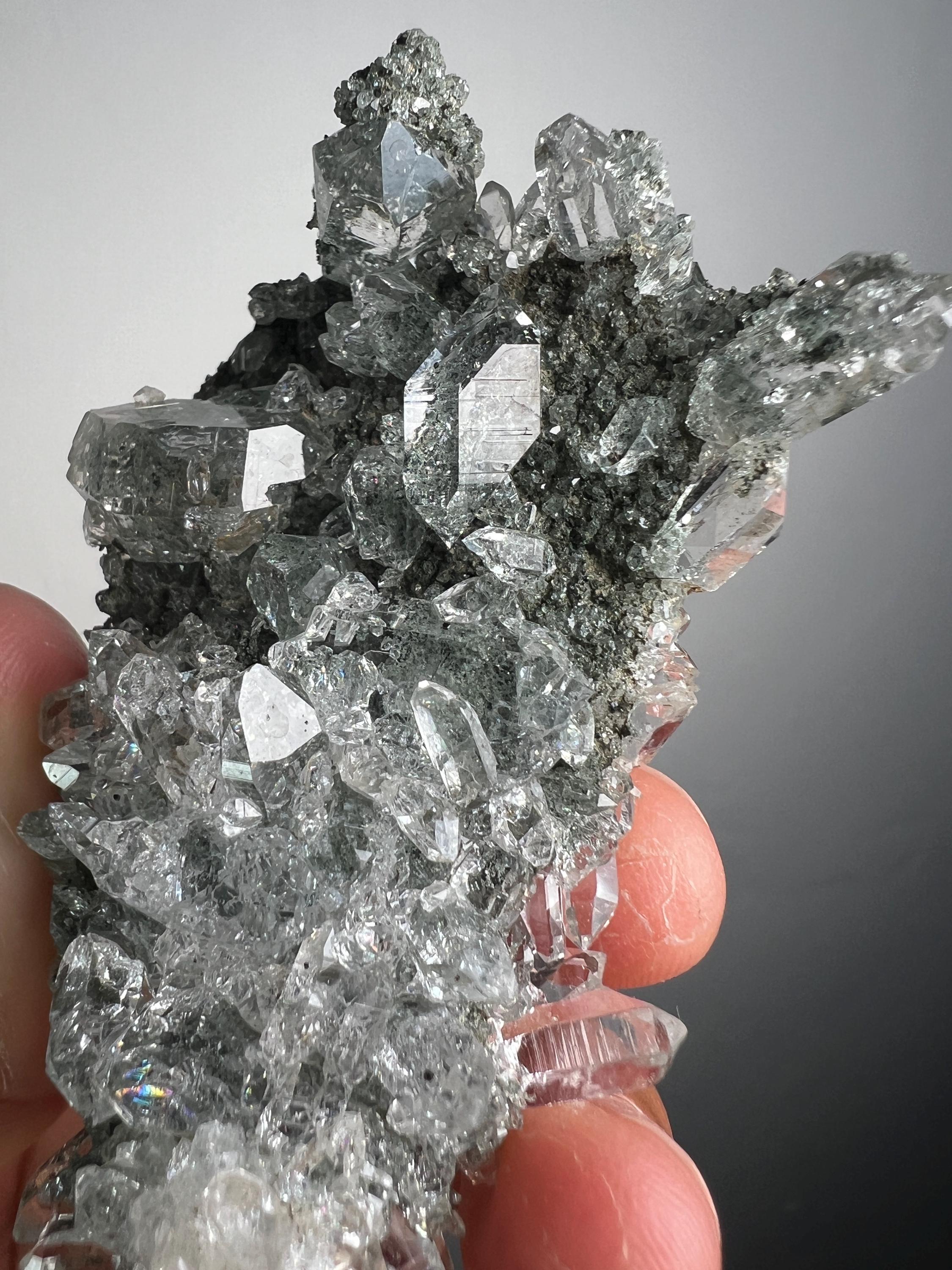 ヒマラヤ水晶群、インド、ヒマーチャル・プラデーシュ州、クル県