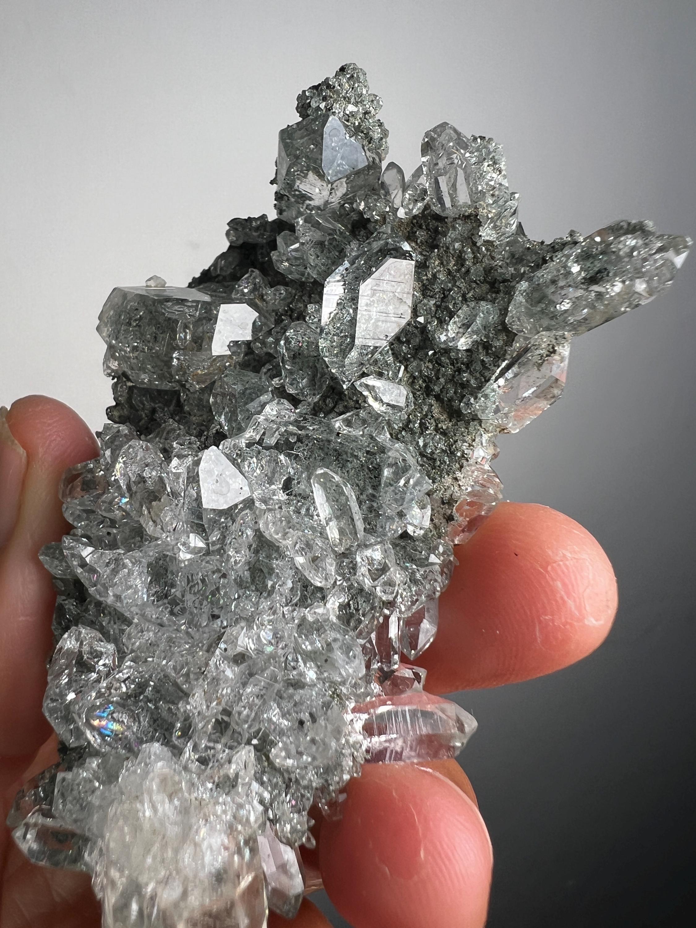 ヒマラヤ水晶群、インド、ヒマーチャル・プラデーシュ州、クル県