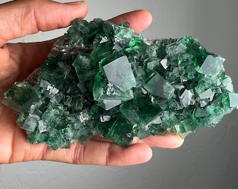 Sherry Twins Pocket Fluorite Lady Annabella Mine UK English