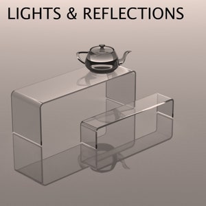 thumbnail image 2 of Luna Fabrication Acrylic Half Shelf For IKEA Detolf Display Case – 4.5 Inch Clear 2 of 2