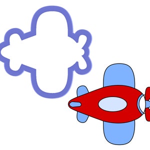 Plane #1 Cookie Cutter