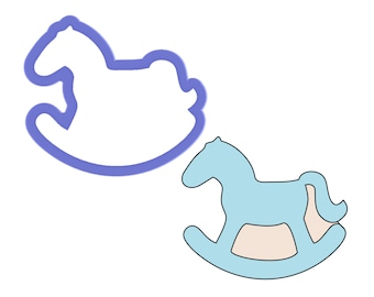 Rocking Horse Cookie Cutter