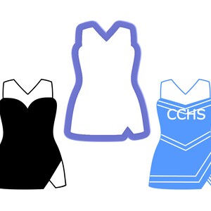 Cheerleader Uniform - Little Black Dress - Cookie Cutter