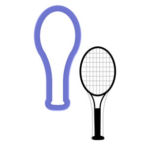 Tennis Racket Cookie Cutter