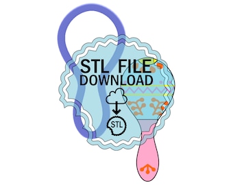 STL Digital Download Cortador de Galletas - Maraca #1