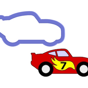 Race Car Cookie Cutter