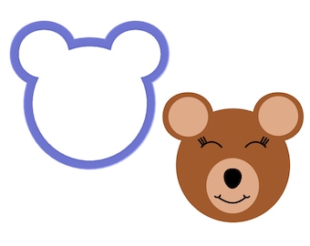 Bear Face Cookie Cutter
