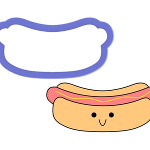 Hotdog Cookie Cutter