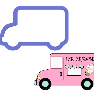 Ice Cream Truck Cookie Cutter