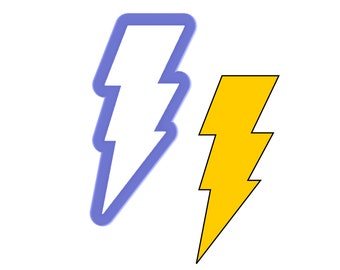Lightning Bolt Cookie Cutter