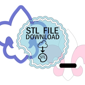STL Digital Télécharger Cookie Cutter - Fleur De Lis