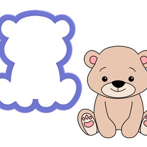 Baby Bear - Teddy Bear - Baby Polar Bear Cookie Cutter