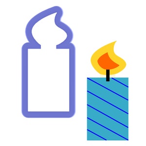 Candle Cookie Cutter
