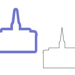 Saint Louis Missouri Temple Cookie Cutter