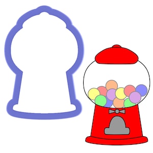 Gumball Machine Cookie Cutter