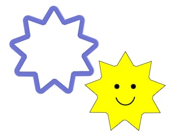 Sun Cookie Cutter